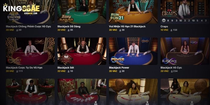 Cách chơi BlackJack online King88 anh em cần nắm