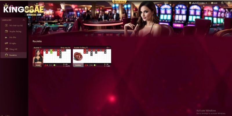 Giới thiệu Roulette King88